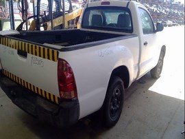2008 TOYOTA TACOMA, WHITE, STD CAB, 2.7L, AT, 2WD,  Z25105